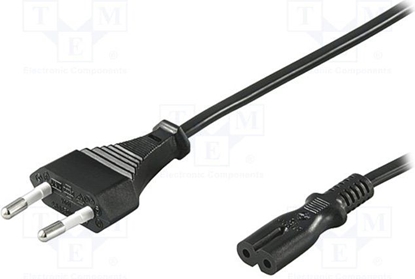Attēls no Kabel zasilajcy Goobay Kabel zasilajcy Euro CEE 7/16 - IEC 320 C7, 3m (95038)