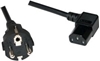 Picture of Logilink Netzkabel CEE7/7 Stecker auf C13 Buchse, 2m schwarz
