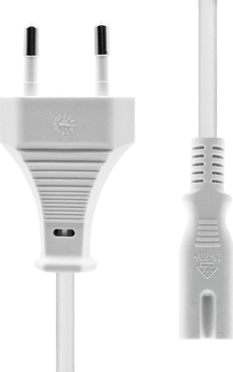 Picture of Kabel zasilający ProXtend ProXtend Power Cord Euro to C7 2M White