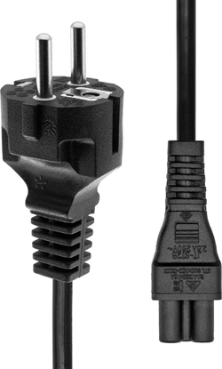 Picture of Kabel zasilający ProXtend ProXtend Power Cord Schuko to C5 3M