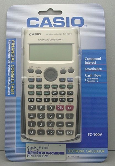 Picture of Kalkulator Casio FC-100V-S