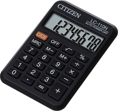 Attēls no Kalkulator Citizen KALKULATOR KIESZONKOWY LC-110NR CITIZEN 8 CYFROWY