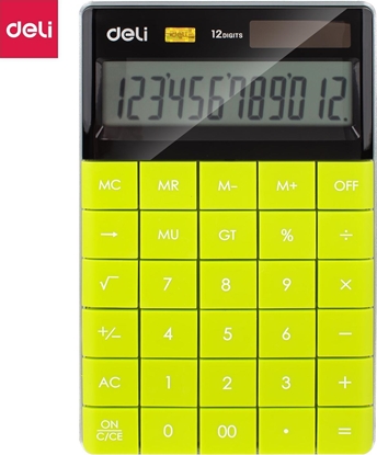 Picture of Kalkulator Deli KALKULATOR DELI 1589 ZIELONY