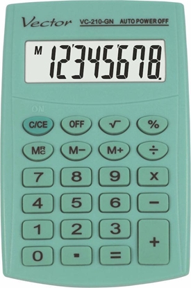 Изображение Kalkulator Vector Smart 3724 KAV VC-210 GN