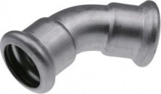 Изображение KAN-therm kolano 42mm 45 stopni Inox Press (1609068082)