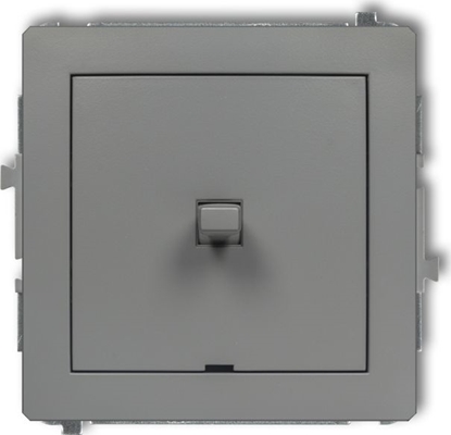 Attēls no Karlik DECO cznik jednobiegunowy w stylu amerykaskim szary mat 27DWPUS-1