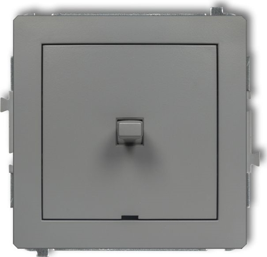 Picture of Karlik DECO cznik jednobiegunowy w stylu amerykaskim szary mat 27DWPUS-1