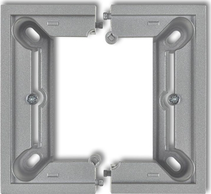 Attēls no Karlik DECO Puszka natynkowa pojedyncza, skadana DECO grafitowy 11DPU-1