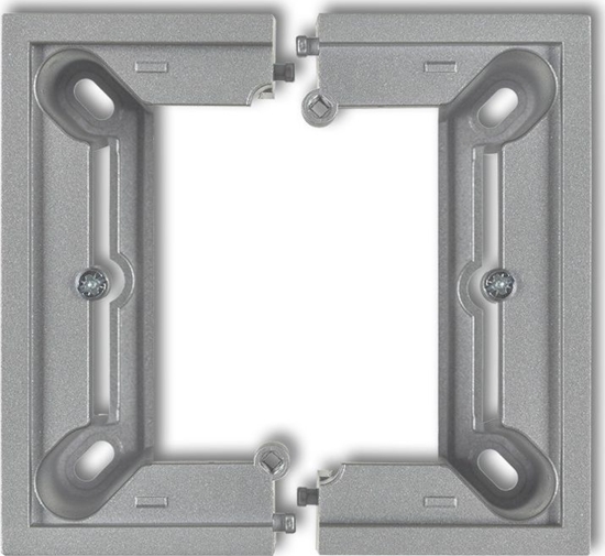 Picture of Karlik DECO Puszka natynkowa pojedyncza, skadana DECO grafitowy 11DPU-1