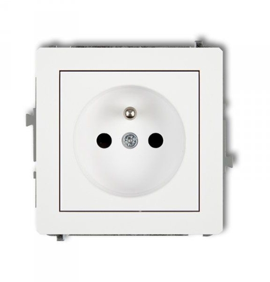 Picture of Karlik Mechanizm gniazda pojedynczego z uziemieniem 2P+Z (DGP-1z)