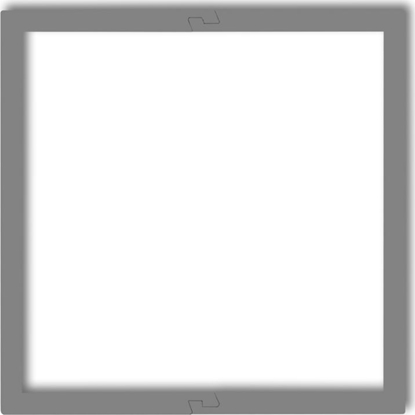 Picture of Karlik Ramka wypeniajca pojedyncza serii Deco szary mat (27DRW-1)