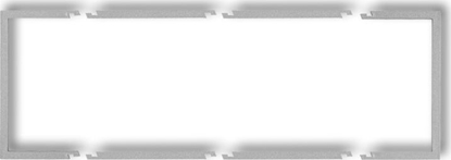 Picture of Karlik Ramka wypeniajca potrójna serii Deco srebrny metalik (7DRW-3)