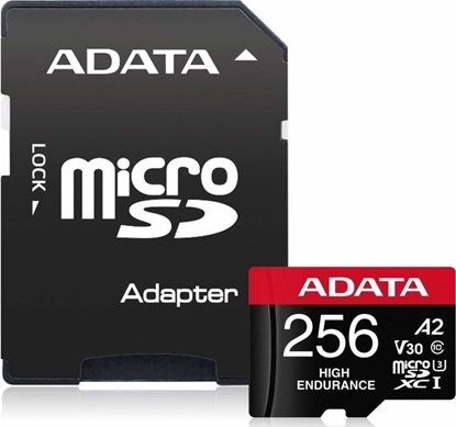 Picture of MEMORY MICRO SDXC 256GB W/AD./AUSDX256GUI3V30SHA2-RA1 ADATA