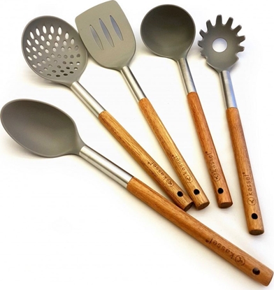 Picture of Kassel 5 elementowy zestaw akacjowych przyborów kuchennych (93571)