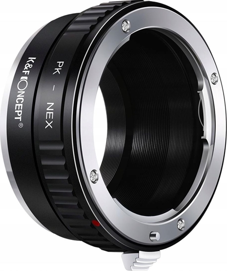 Изображение Kf Adapter K&f Do Sony E Nex E-mount Na Pentax K / Kf06.075