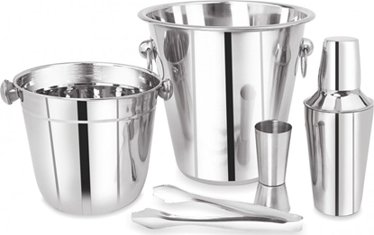 Изображение KingHoff ZESTAW BARMASKI DO KOKTAJLI 5 ELE. KINGHOFF KH-1389