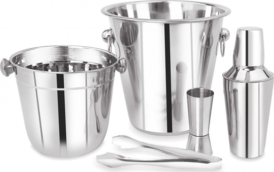 Изображение KingHoff ZESTAW BARMASKI DO KOKTAJLI 5 ELE. KINGHOFF KH-1389