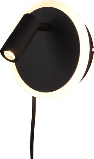 Picture of Kinkiet Trio Lampa cienna nowoczesna czarna Trio JORDAN LED 229210232