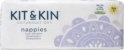 Picture of Kit and Kin Pieluchy biodegradowalne 4, 9-15 kg, 34 szt.