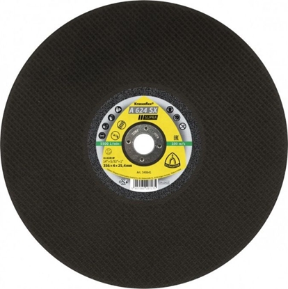 Picture of Klingspor KLINGSPOR TARCZA DO CICIA METALU 406mm x 4,0mm x 25,4mm A624SX K351436