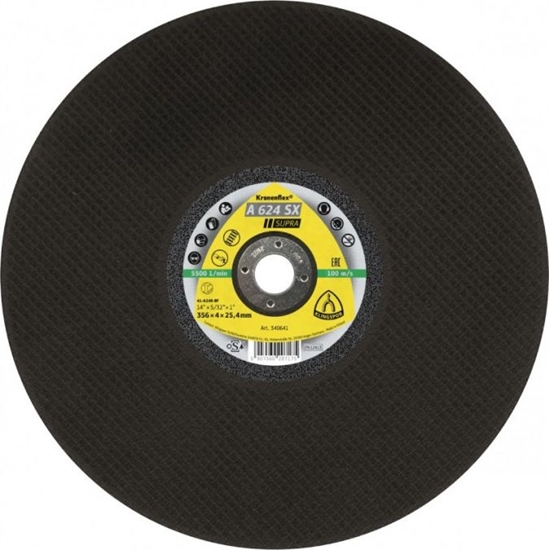 Picture of Klingspor KLINGSPOR TARCZA DO CICIA METALU 406mm x 4,0mm x 25,4mm A624SX K351436