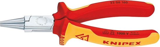 Picture of Knipex Szczypce okrge izolowane 160mm (22 06 160)