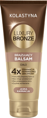 Attēls no Kolastyna Balsam do ciaa brzujcy do jasnej karnacji Luxury Bronze 200ml