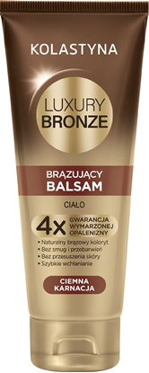 Attēls no Kolastyna Luxury Bronze Balsam do ciaa brzujcy do ciemnej karnacji 200ml