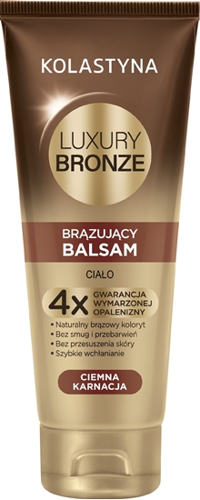 Picture of Kolastyna Luxury Bronze Balsam do ciaa brzujcy do ciemnej karnacji 200ml