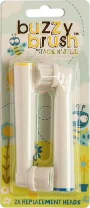 Изображение Kocówka Jack NJill do szczoteczki elektrycznej Buzzy Brush  2szt.