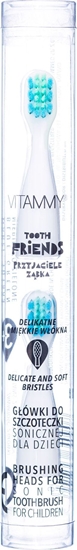 Picture of Kocówka Vitammy do szczoteczki sonicznej Tooth Friends niebieska 2szt.