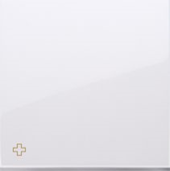 Picture of Kontakt-Simon Klawisz pojedynczy Simon 54 do SW1M, SW6M, SW7M i SP1M antybakteryjny biay (DKW1/AB11)