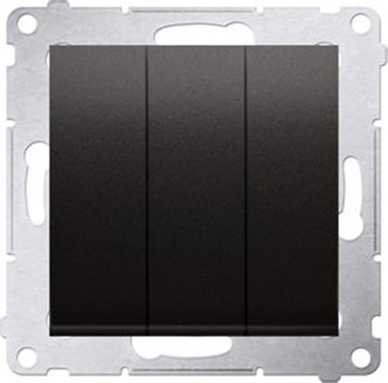 Picture of Kontakt-Simon cznik potrójny Simon 54 antracyt (DW31.01/48)