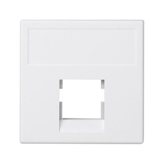 Picture of Kontakt-Simon Pytka K45 zniazdka teleinformatycznego pojedyncza bez oson biay (K076/9)