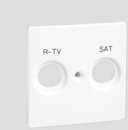 Picture of Kontakt-Simon Pokrywa gniazda RTV-SAT biaa (82097-30)