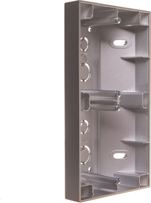 Attēls no Kontakt-Simon Puszka natynkowa podwójna narona srebrny matowy (WMDZ-302xxR-043)