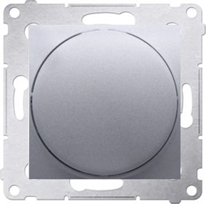 Attēls no Kontakt-Simon Simon 54 Premium ciemniacz obrotowy do LED ciemnialnych 230 V 2250 W srebrny mat DS9L.01/43 (WMDS-004xLx-043)
