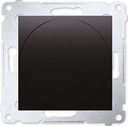 Attēls no Kontakt-Simon SIMON 54 ciemniacz do LED naciskowo-obrotowy do ramki antracytt DS9L.01/48