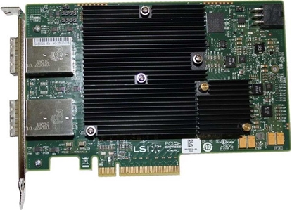 Изображение Kontroler LSI PCIe 3.0 x16 - 4x SFF-8644 SAS 9302-16e (05-25688-00)