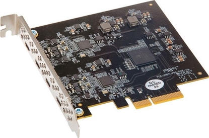 Attēls no Kontroler Sonnet PCIe 3.0 x4 - 4x USB-C 3.2 Gen 2 (USB3C-4PM-E)