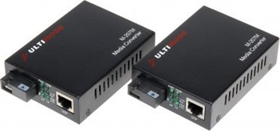 Picture of Konwerter wiatowodowy Ultimode MEDIA KONWERTER JEDNOMODOWY KOMPLET TXRX M-207M ULTIMODE