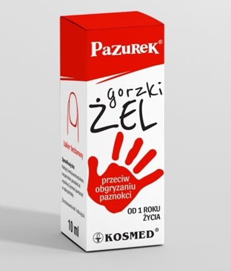 Picture of Kosmed Pazurek Gorzki el przeciw obgryzaniu paznokci 10ml