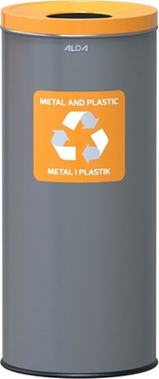 Picture of Kosz na mieci ALDA szary (A651A-10)