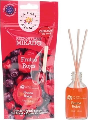 Picture of La Casa de los Aromas Olejek aromatyczny z patyczkami Czerwone Owoce 30ml