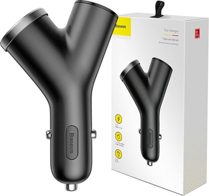 Изображение adowarka Baseus Y Type 2x USB-A 3.4 A  (SB4834)