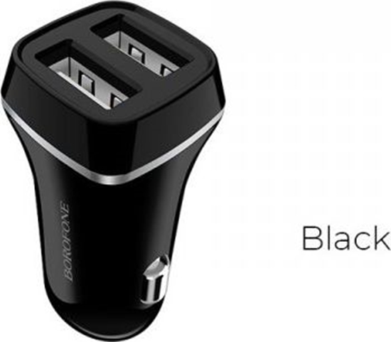 Изображение adowarka Borofone 2x USB-A 2.4 A  (BFO-BZ2-B)