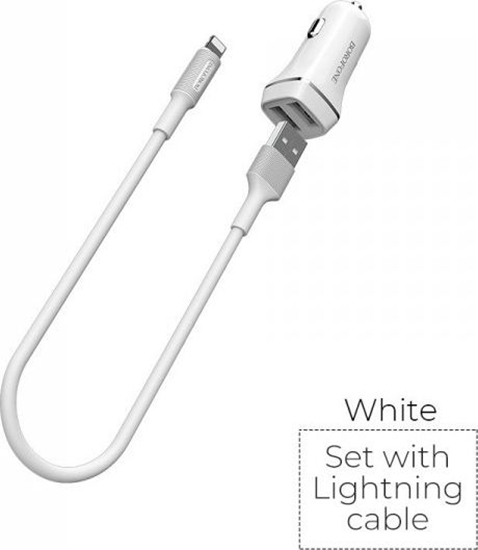 Изображение adowarka Borofone 2x USB-A 2.4 A  (BFO-BZ2-L-W)