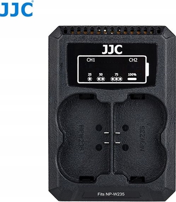 Attēls no adowarka do aparatu JJC Podwójna adowarka Usb Do Fujifilm Fuji Np-w235 Npw235