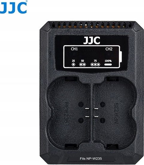 Picture of adowarka do aparatu JJC Podwójna adowarka Usb Do Fujifilm Fuji Np-w235 Npw235