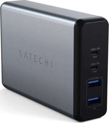 Attēls no adowarka Satechi 2x USB-A 2x USB-C 3 A (ST-TC108WM)